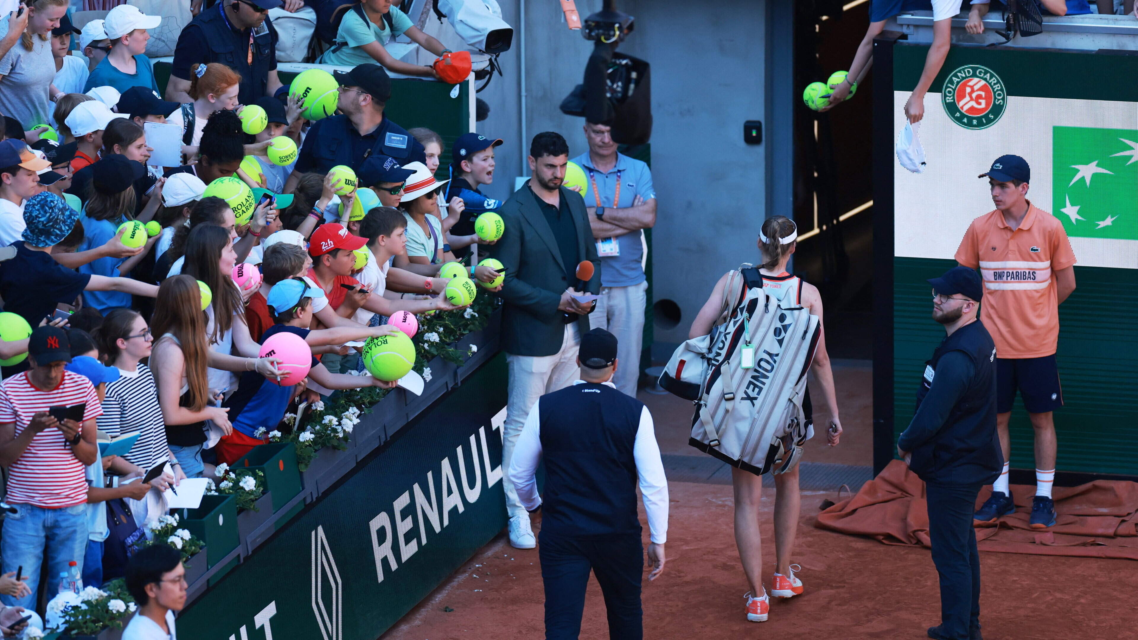 Second seed Elena Rybakina knocked out by Yuliia Starodubtseva in big French Open upset